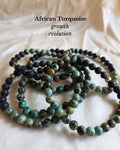African Turquoise Crystal Bracelet