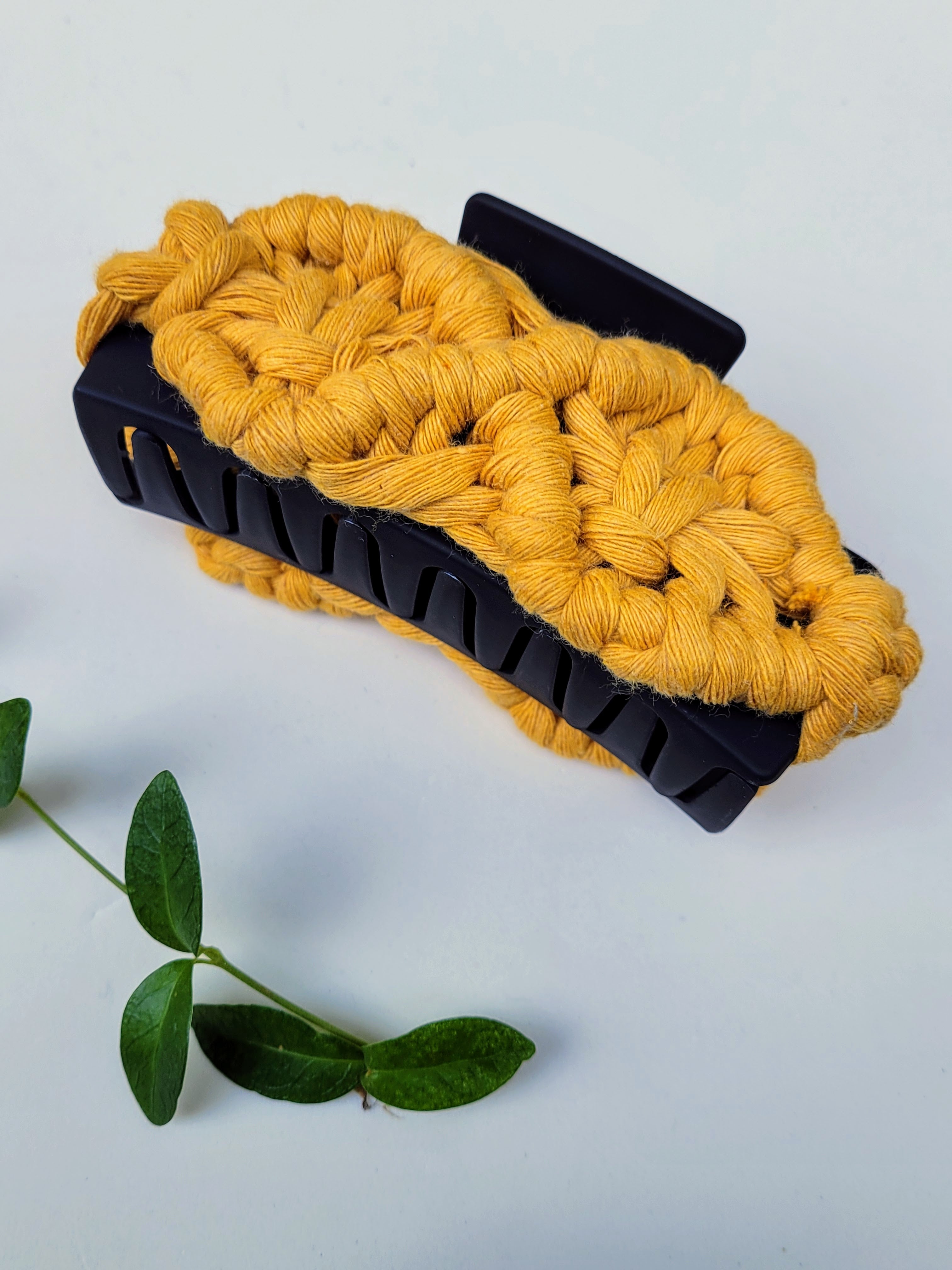 Macrame Claw Clip | Full Hold