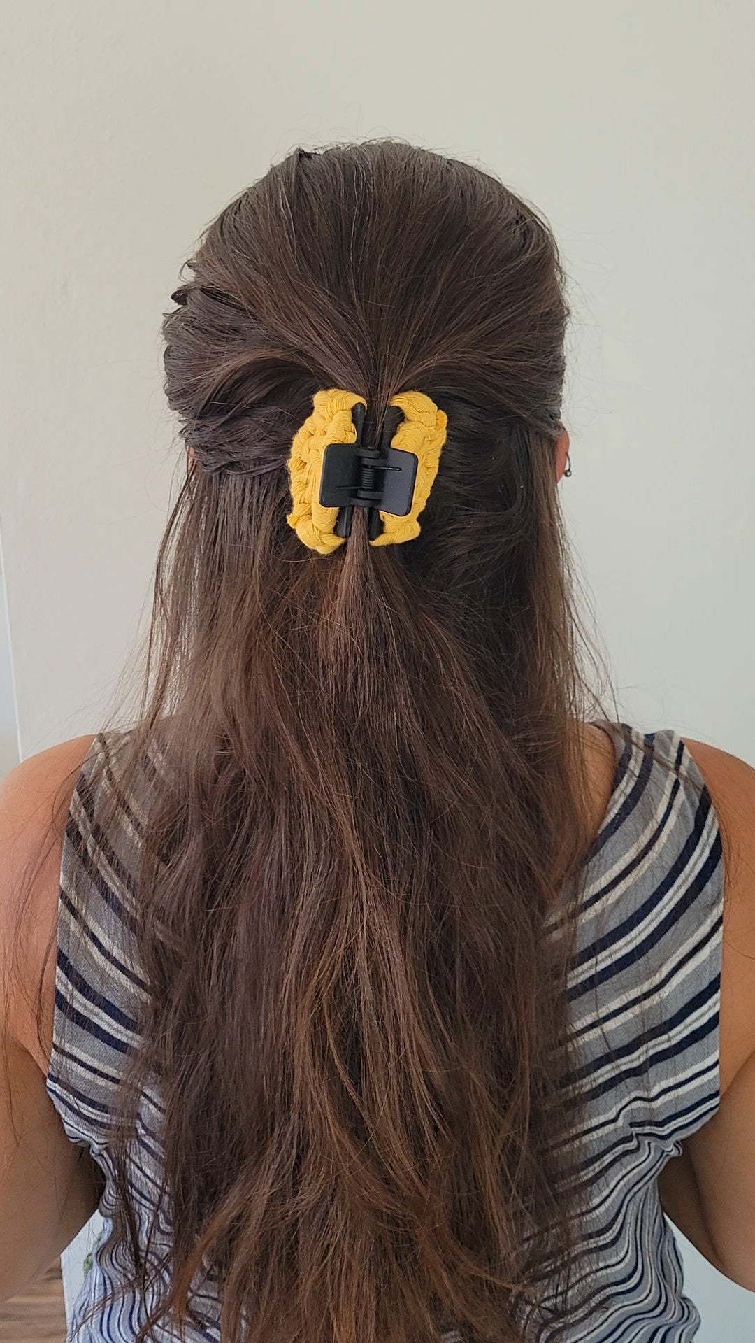 Macrame Claw Clip | Mini Clip