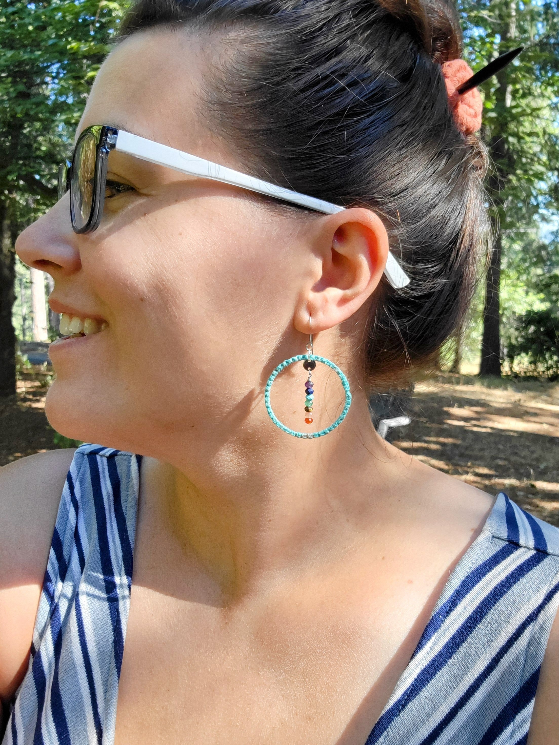 Chakra Energy Ponderosa Earrings