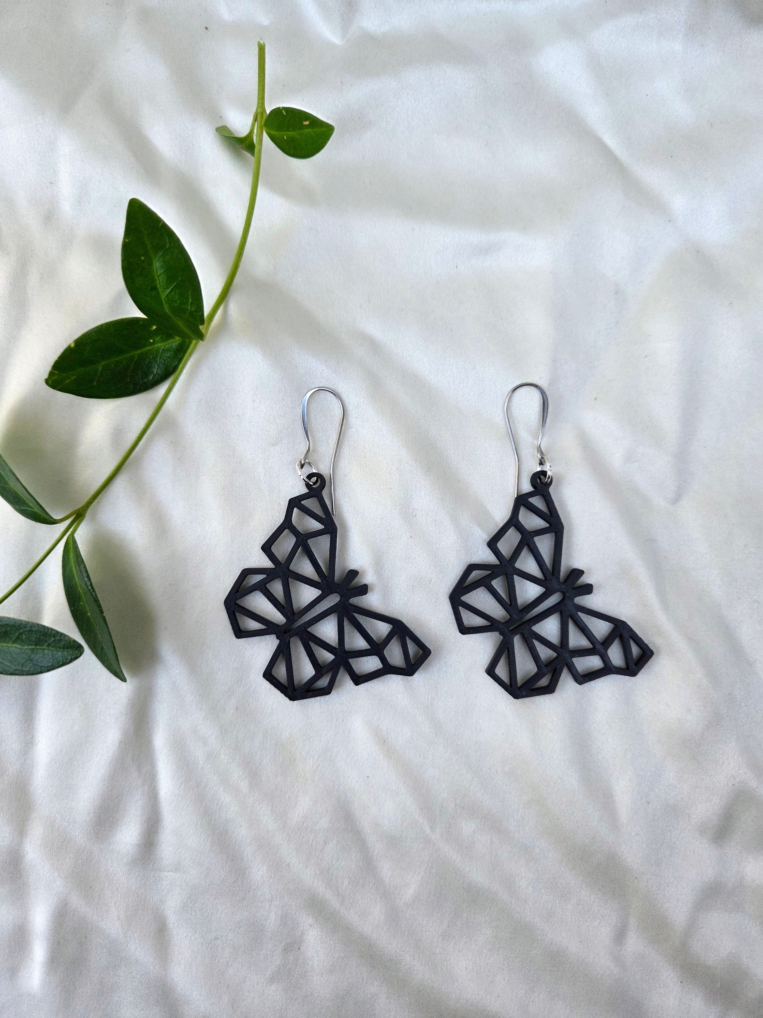 Faceted Flight Earrings