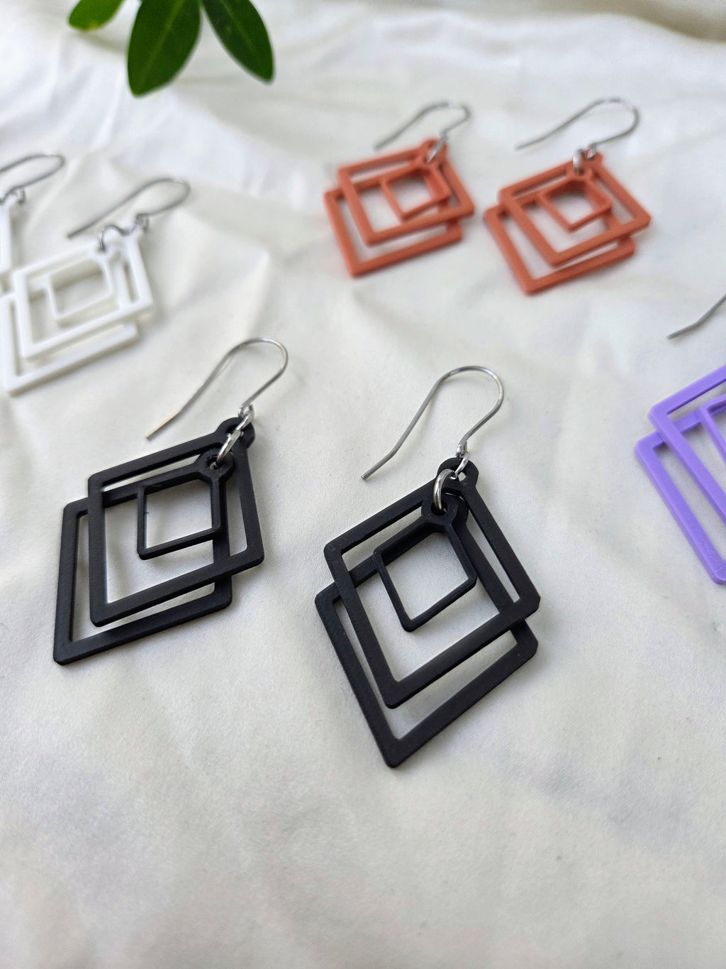 Open Frame Earrings