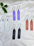 Moon Phase Bar Earrings
