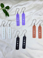 Moon Phase Bar Earrings
