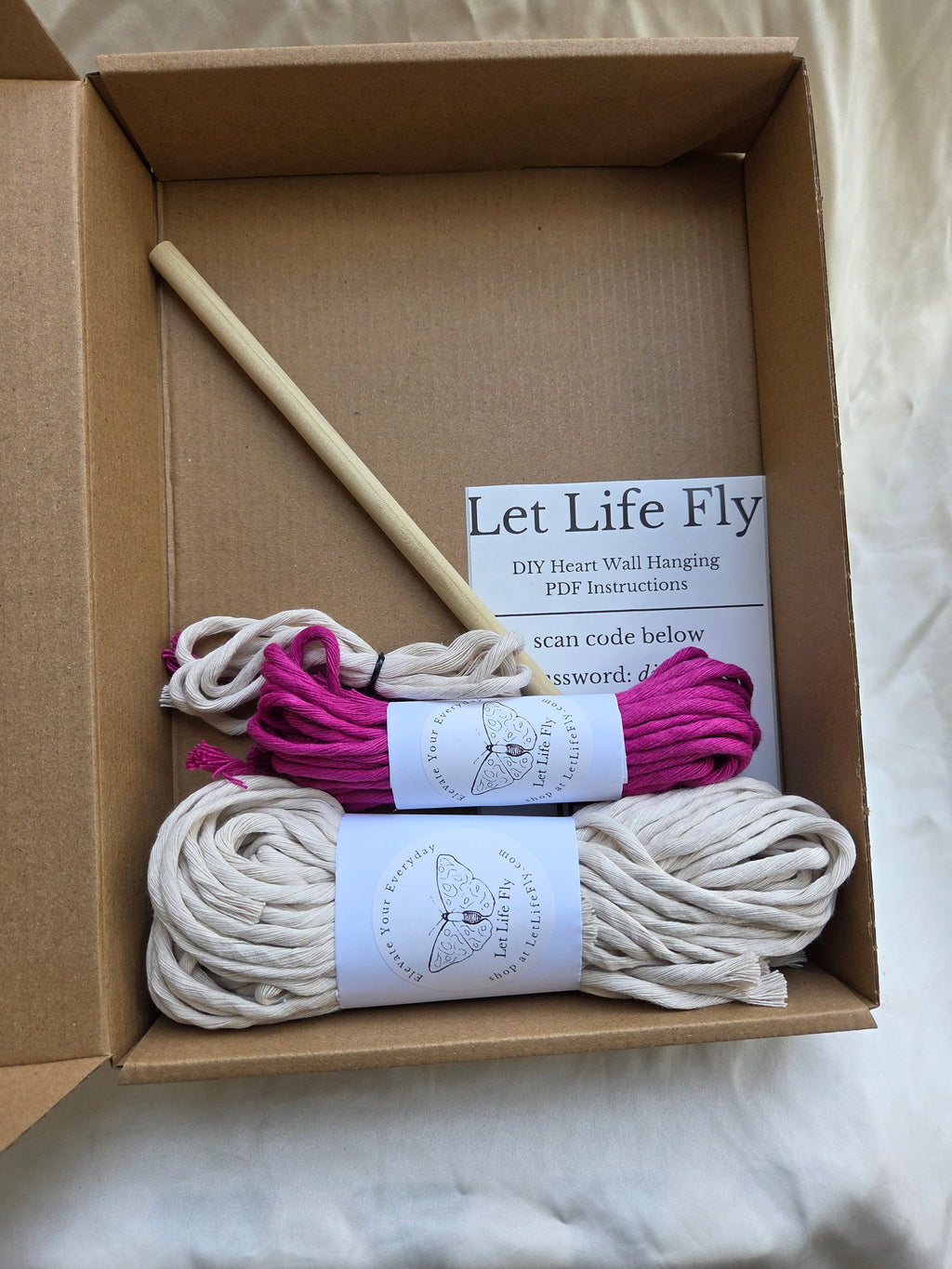 Heart Wall Hanging DIY Kit