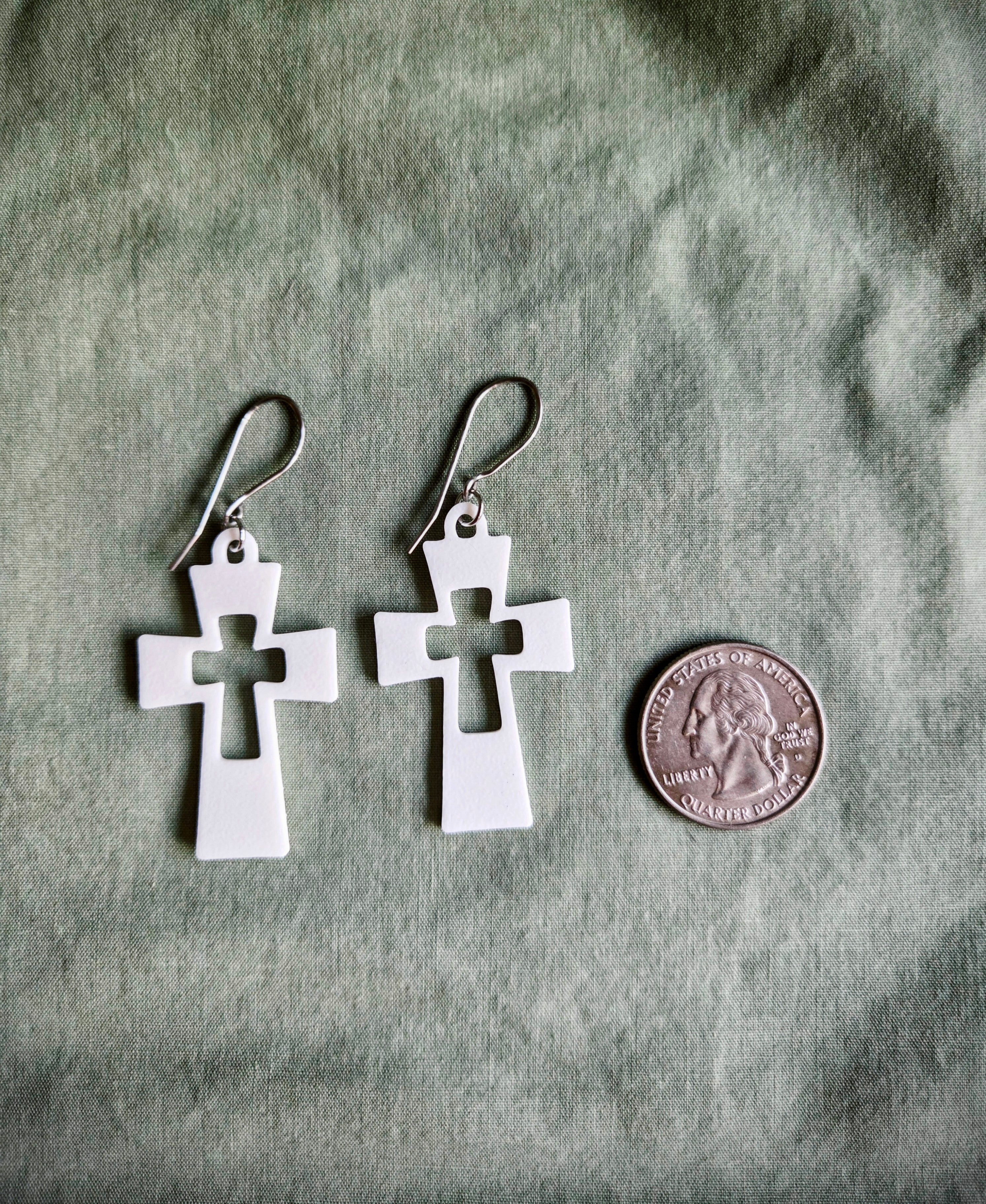 Cross Earrings