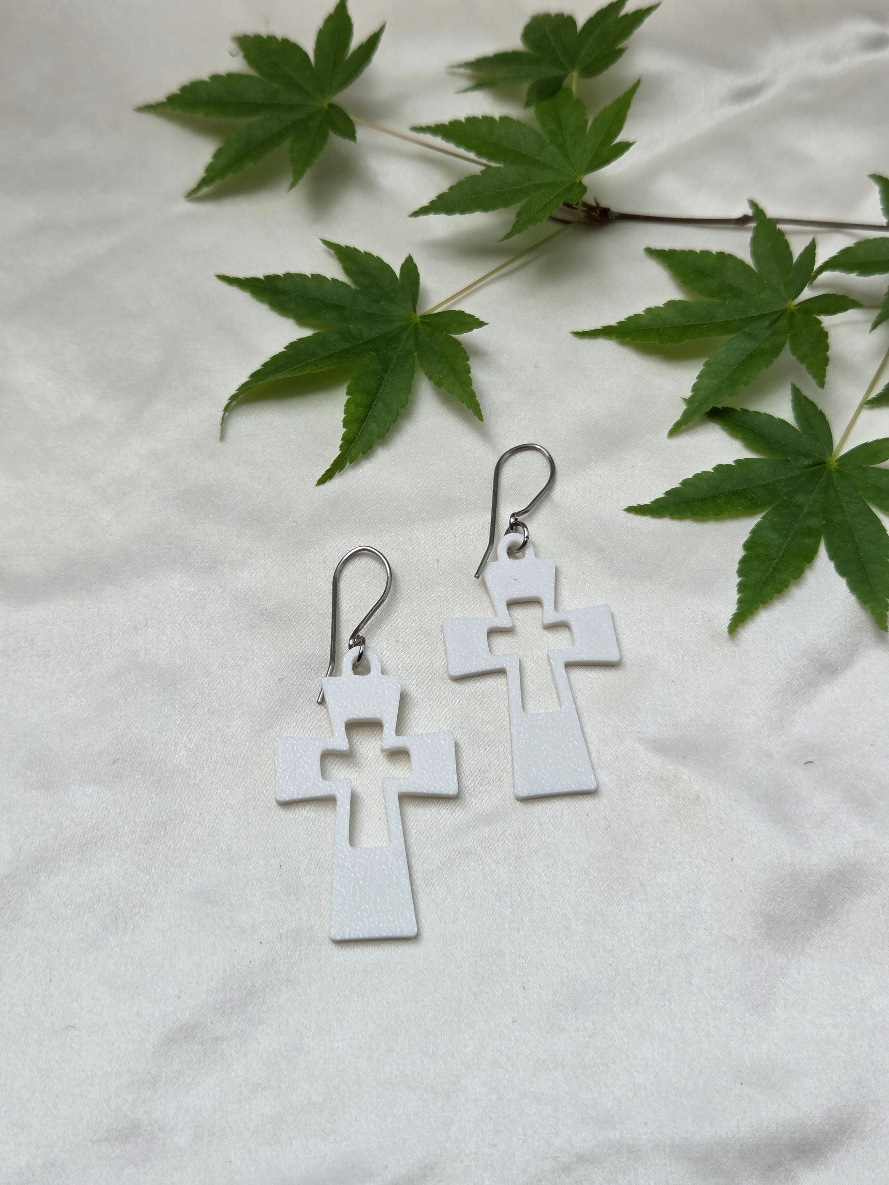 Cross Earrings
