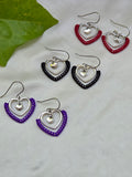 Heart Dangle Earrings