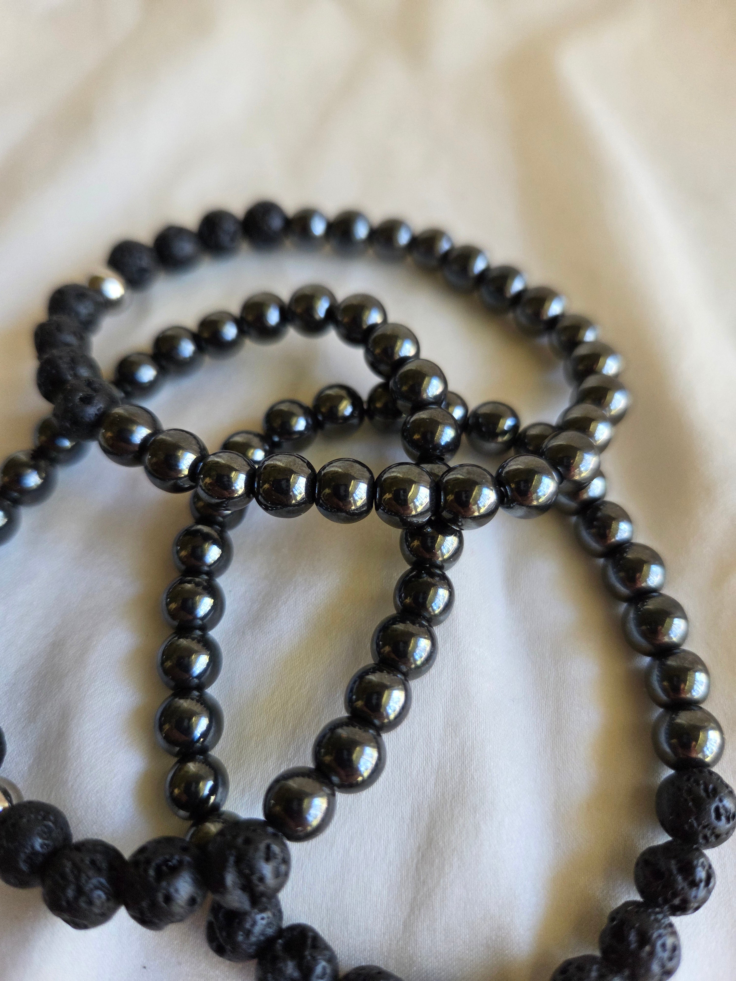Hematite Crystal Bracelet