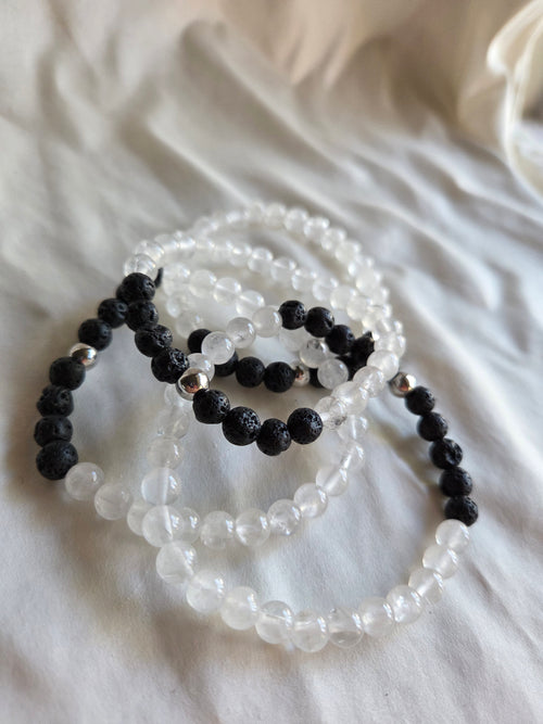 Clear Quartz Crystal Bracelet