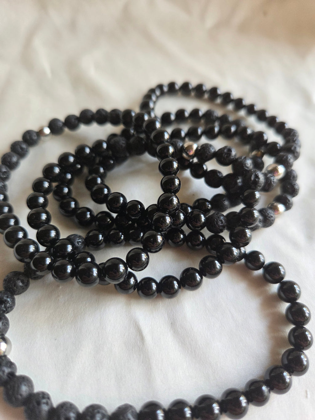 Black Tourmaline Crystal Bracelet