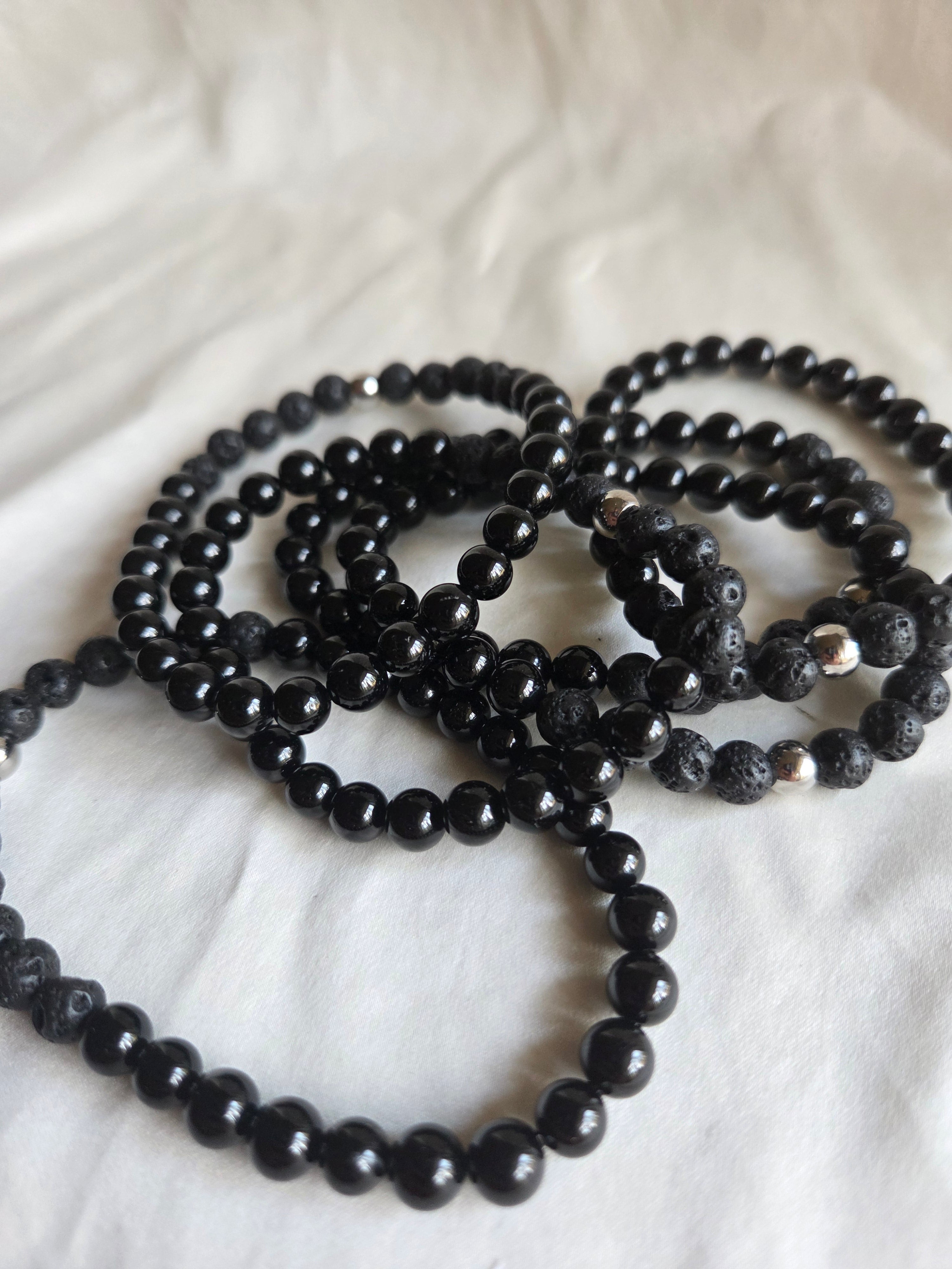 Black Tourmaline Crystal Bracelet
