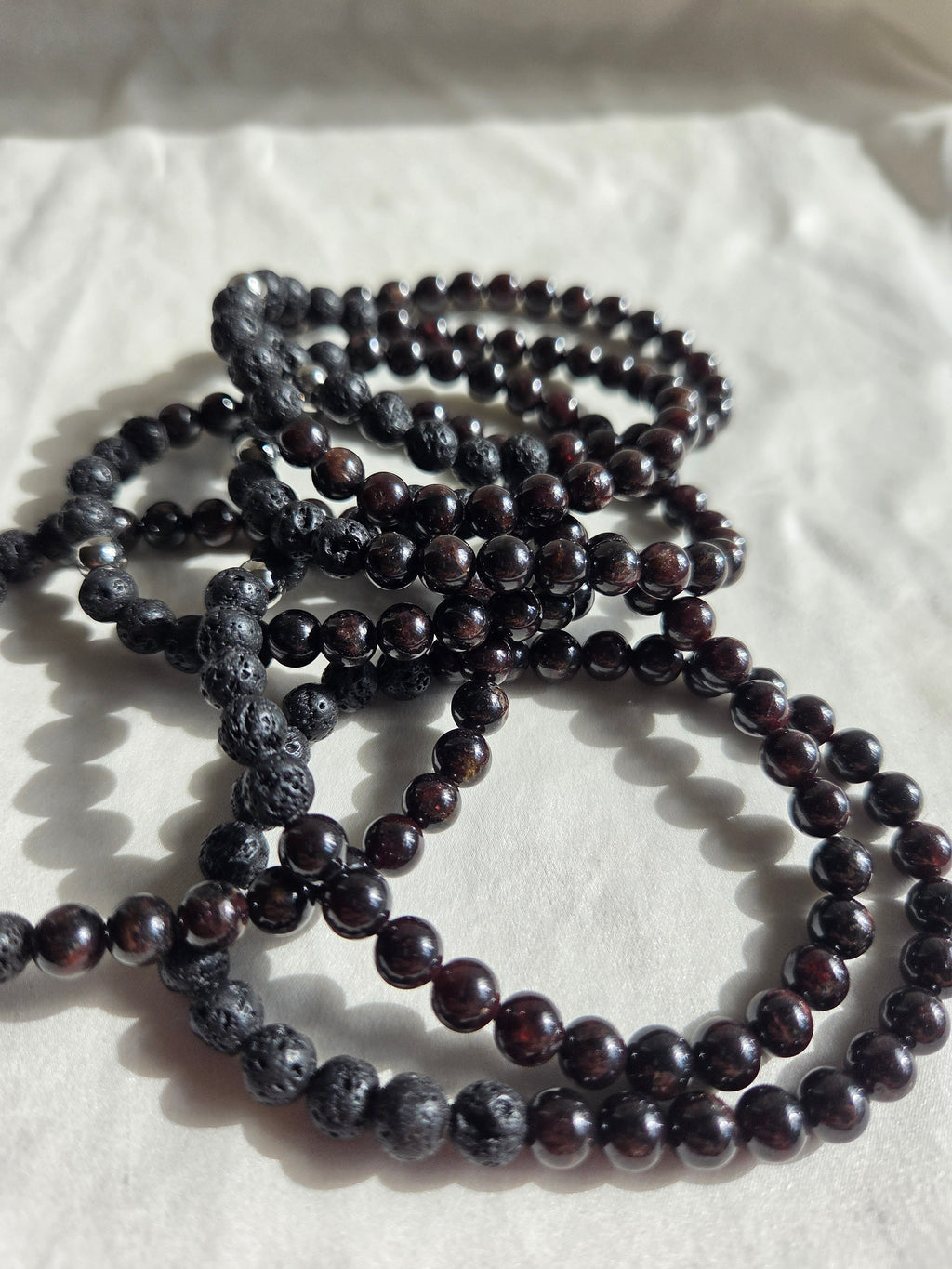 Garnet Crystal Bracelet