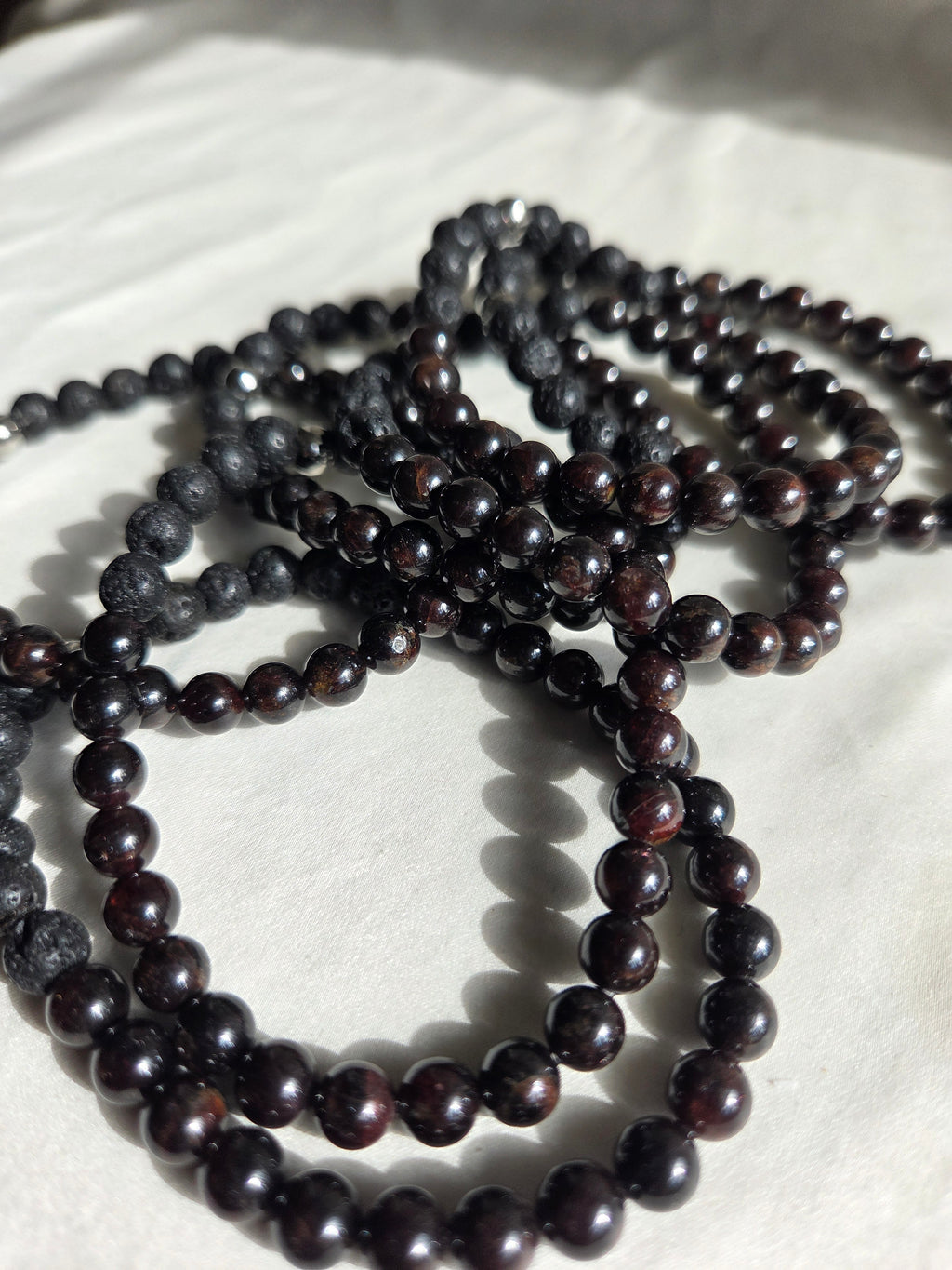 Garnet Crystal Bracelet