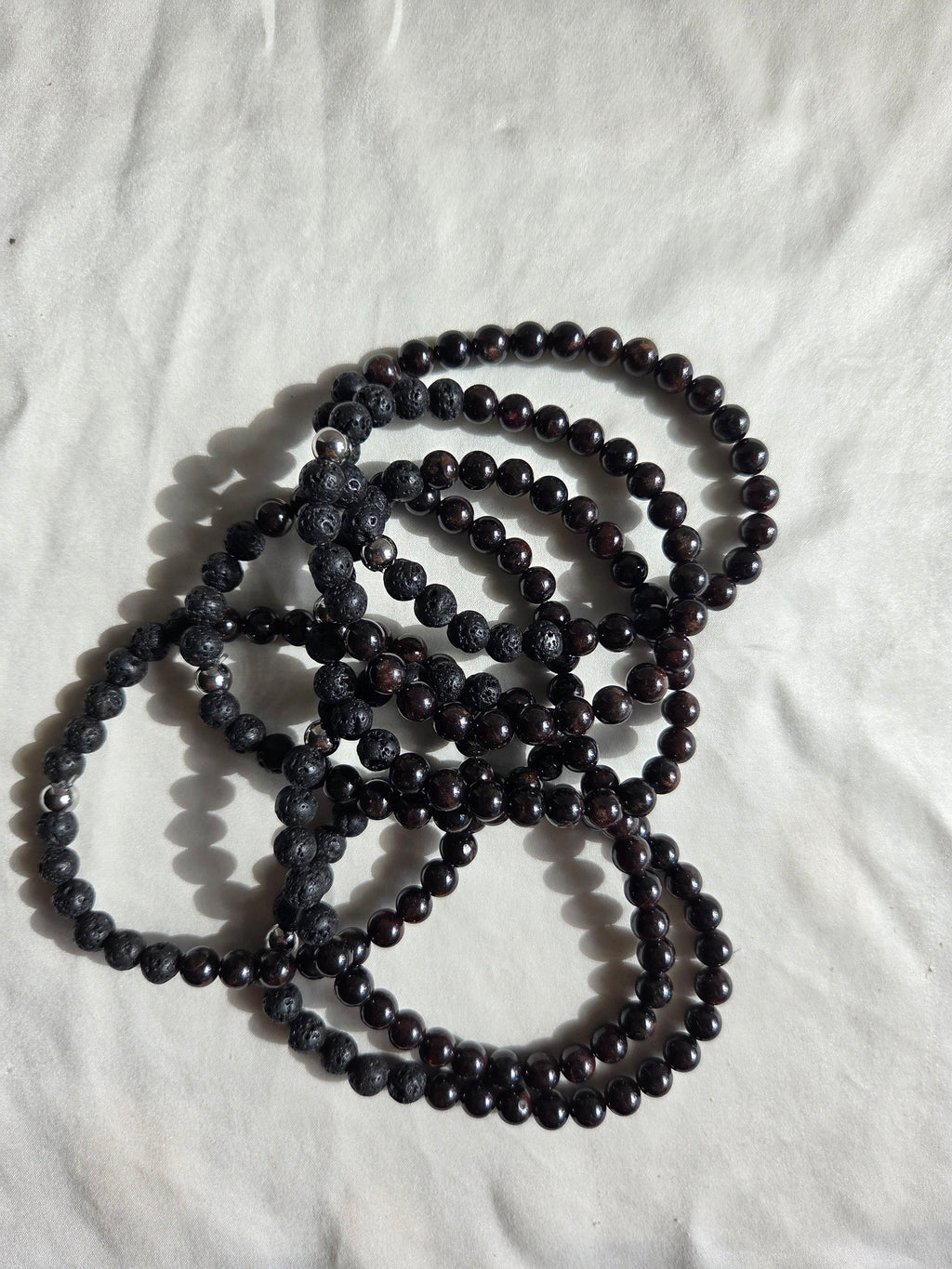 Garnet Crystal Bracelet