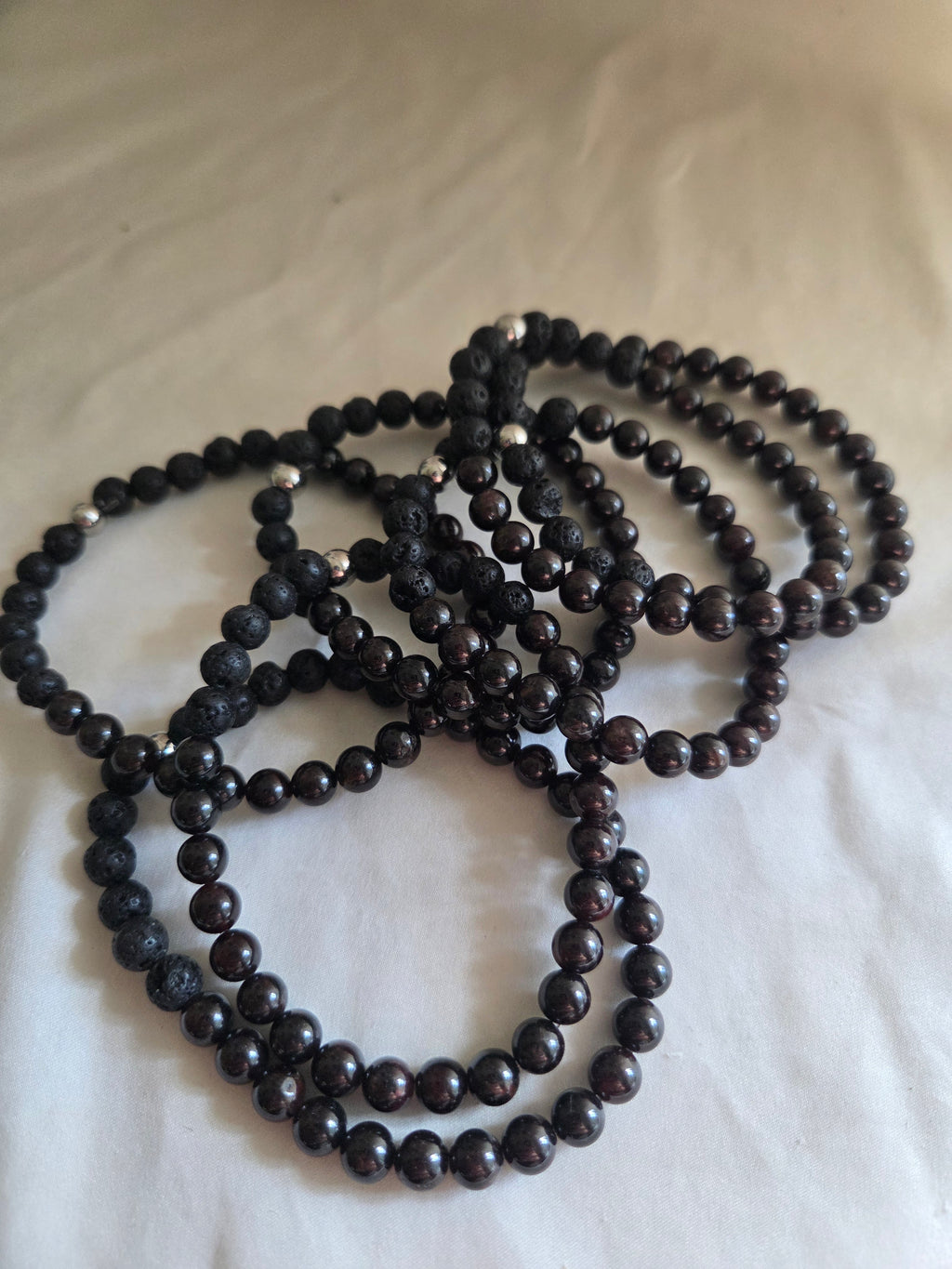 Garnet Crystal Bracelet