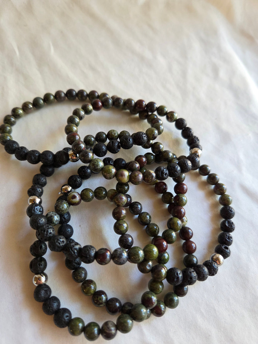 Dragon Blood Jasper Crystal Bracelet