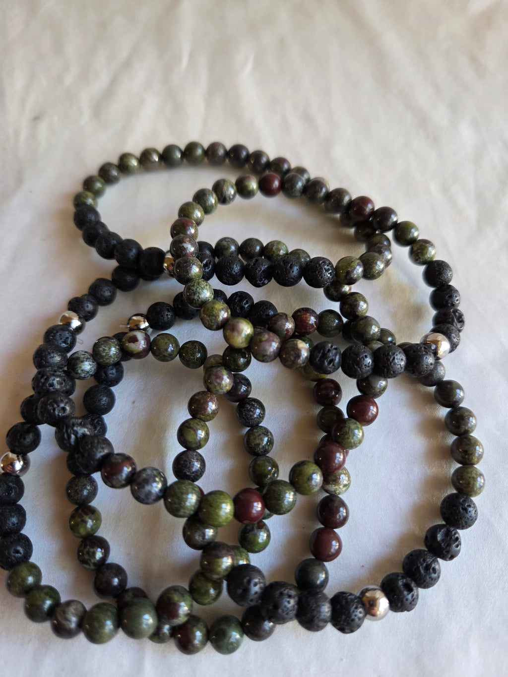 Dragon Blood Jasper Crystal Bracelet