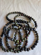 Dragon Blood Jasper Crystal Bracelet