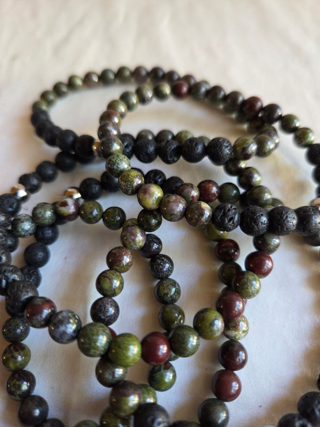 Dragon Blood Jasper Crystal Bracelet
