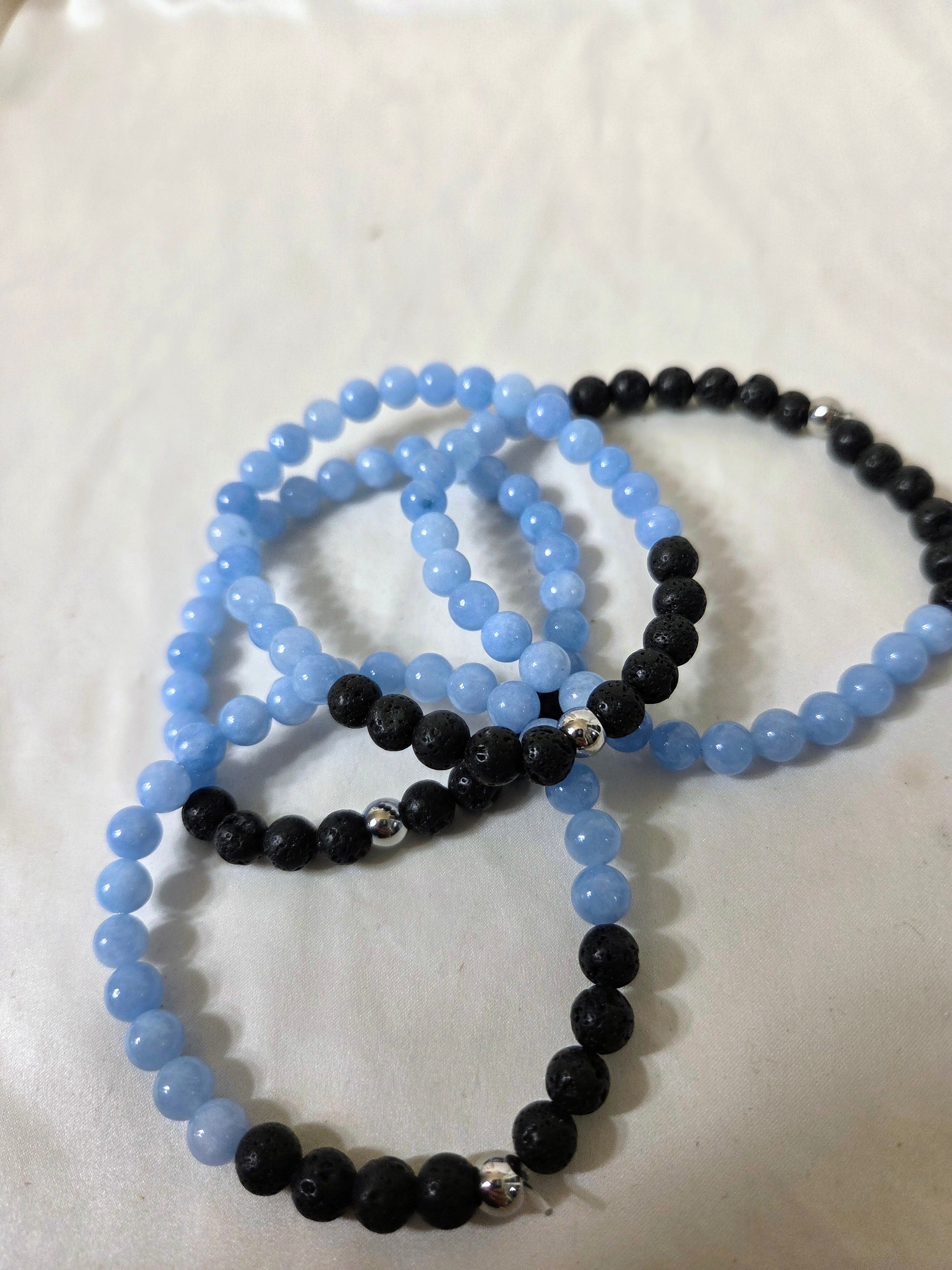 Aquamarine Crystal Bracelet