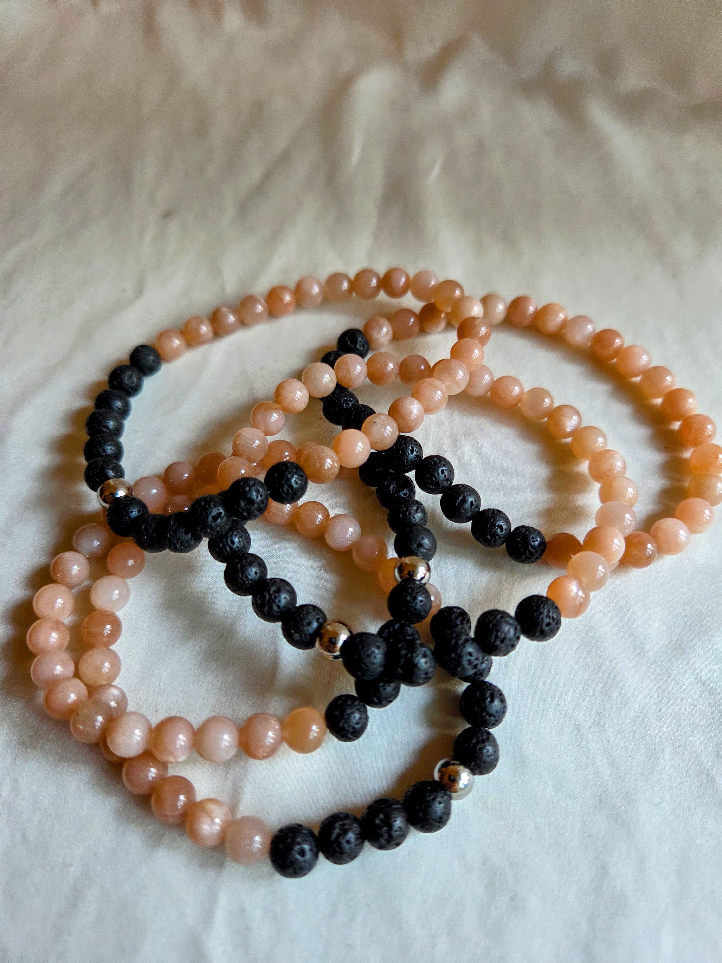 Sunstone Crystal Bracelet