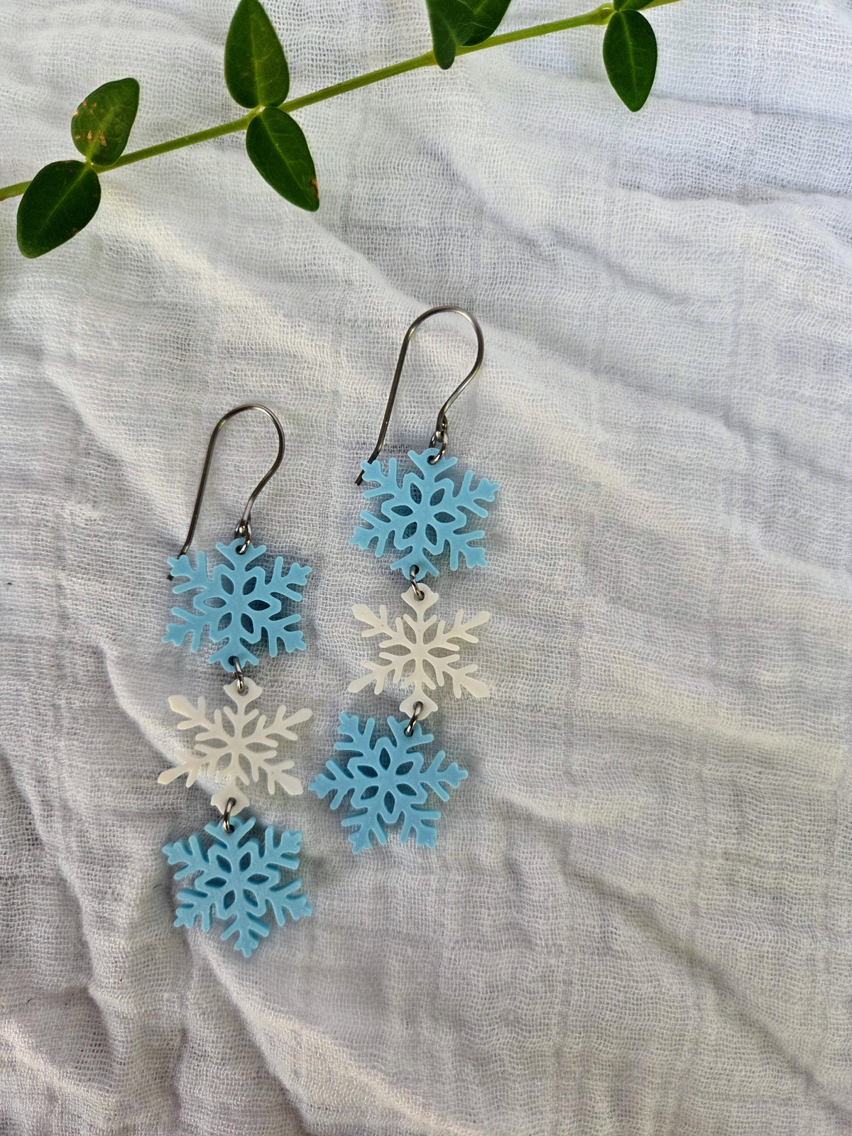 Snowflake Trio Earrings