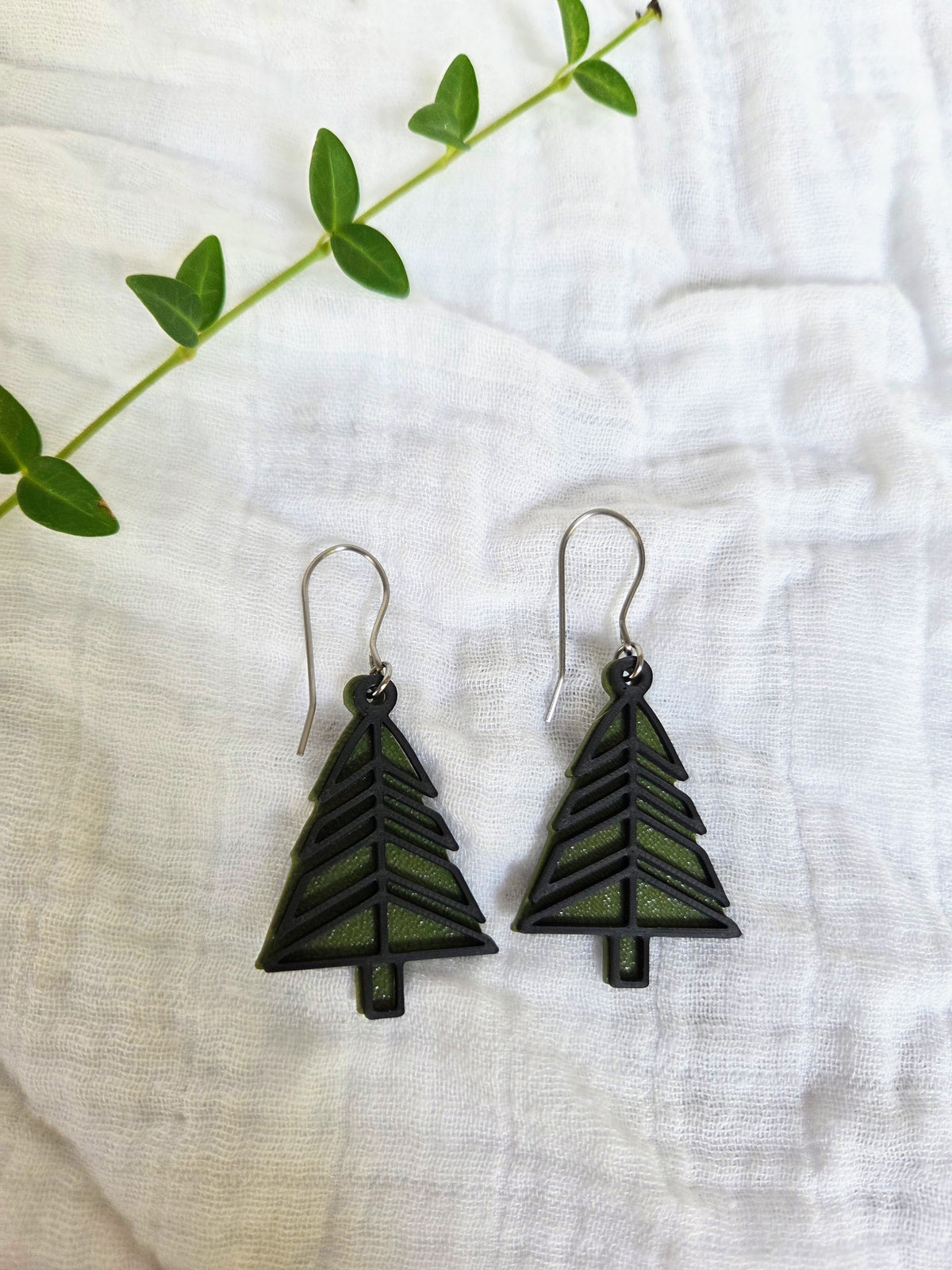 Christmas Tree Earrings