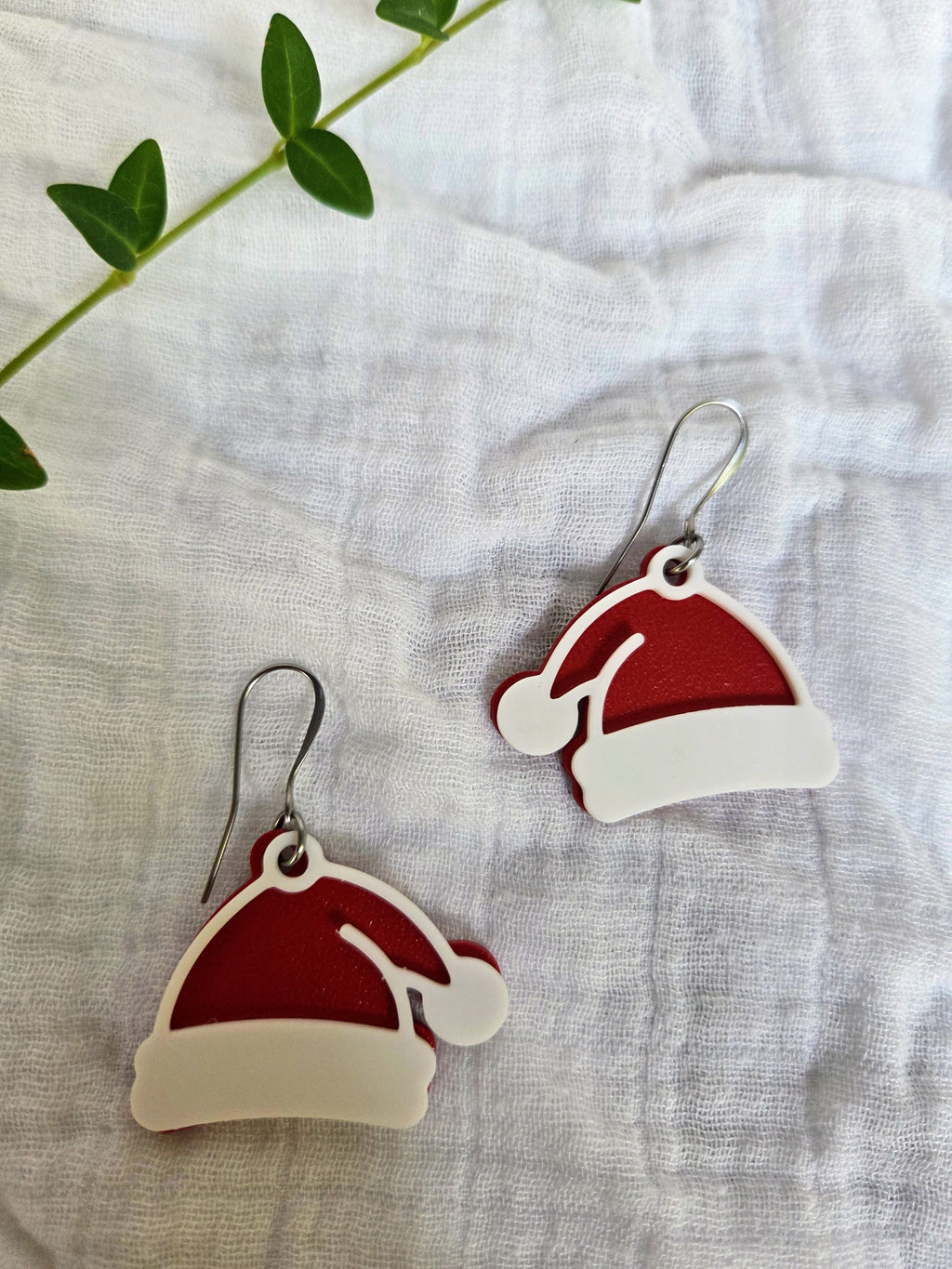 Santa Hat Earrings