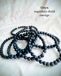 Onyx Crystal Bracelet