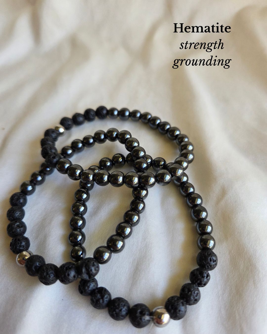 Hematite Crystal Bracelet