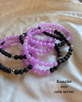 Kunzite Crystal Bracelet