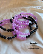 Kunzite Crystal Bracelet