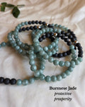 Burmese Jade Crystal Bracelet