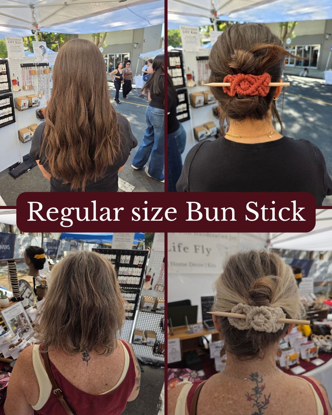Hair Bun Stick | Regular Size