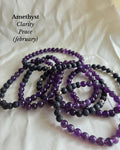 Amethyst Crystal Bracelet