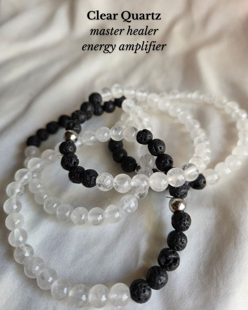Clear Quartz Crystal Bracelet