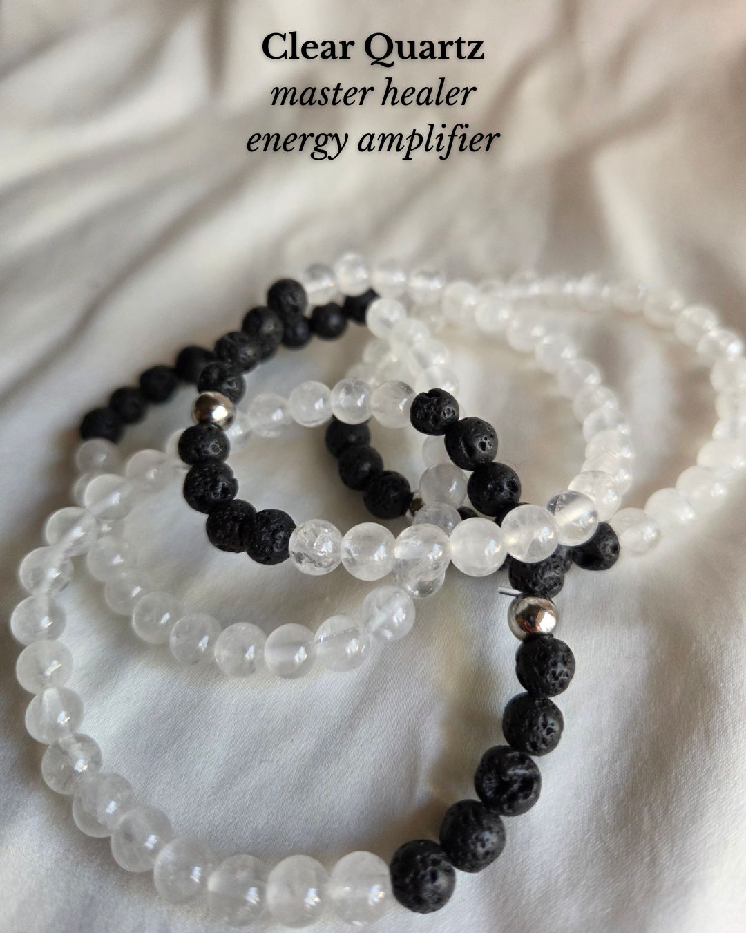 Clear Quartz Crystal Bracelet