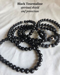 Black Tourmaline Crystal Bracelet