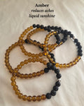 Amber Crystal Bracelet