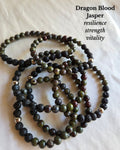 Dragon Blood Jasper Crystal Bracelet