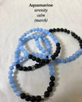 Aquamarine Crystal Bracelet
