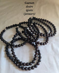 Garnet Crystal Bracelet