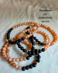 Sunstone Crystal Bracelet