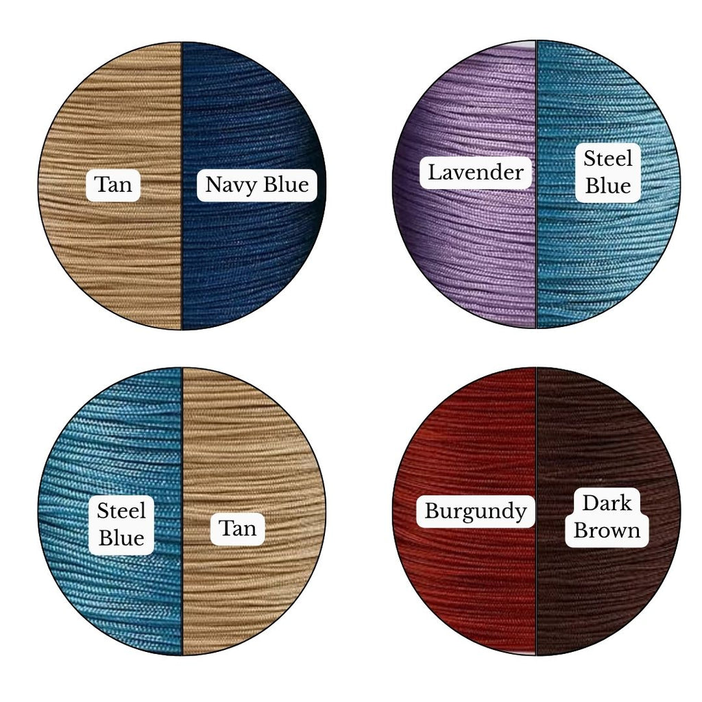 Clip-In Macrame Hair Wrap | Two-Tone