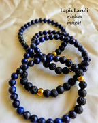 Lapis Lazuli Crystal Bracelet