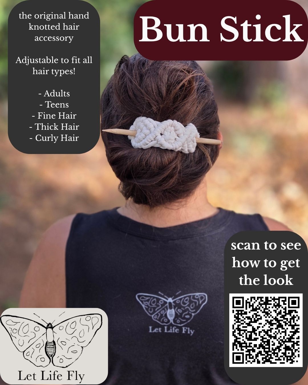 Hair Bun Stick | Regular Size