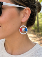 Land of Joy | USA Statement Earrings