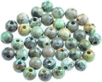 African turquoise Crystal Clip-In Macrame Hair Wrap