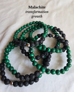 Malachite Crystal Bracelet